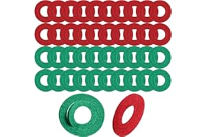 Xiatiaosann Protecteur de borne de batterie de fibre de rondelle anti-corrosion de borne de batterie, cale de prévention de corrosion de batterie de voiture de 40 pièces, 20 rouges et 20 vertes