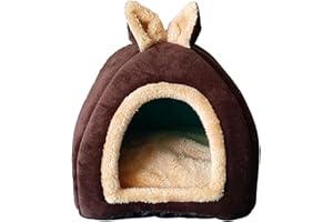 MagiDeal Lit pour Petits Animaux de Compagnie, lit pour Cochon d'Inde, Cage Lavable pour Lapin, nid pour Lapin, Petit Animal, hérisson, écureuil, Accessoires, M
