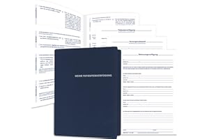 ‎RNKVERLAG RNKVERLAG 2896 - 2 Patientenverfügungen in hochwertiger Mappe, mit Betreuungsverfügung und Vorsorgevollmacht