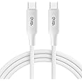 Case-Magic USB-C to USB-C Cable| 60W PD Fast Charging Cord, 480Mbps Data Transfer, Durable PVC| Type-C Charging Cable for MacBook, iPad Pro, Samsung S25/S24/Ultra, Xiaomi, OnePlus, Android Phones (1M)