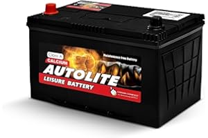 AUTOLITE IRIDIUM ULTRA 12V LEISURE BATTERY SFLN 130AHC100 AUTOLITE FOR CARAVAN CAMPERVAN MOTORHOME DEEP CYCLE-L