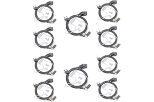 HYSHIKRA Walkie Talkie - Auriculares de 2 Pines compatibles con Kenwood Baofeng UV5R 888S UV-82HP BF-F8HP Retevis Radios bidireccionales (10 Piezas)