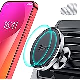 Blukar Porta Cellulare Auto Magnetico, Universale Supporto Telefono Auto, Macchina Bocchetta Dell'Aria 360 ° di Rotazione Por