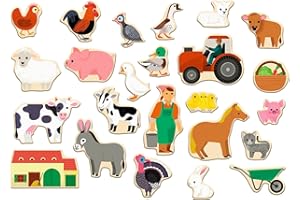 Djeco T&G Magnéticos Farmix FSC Mixto