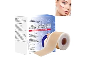 ThrivingAura Silicone Scar Sheets,Reusable Silicone Scar Tape,Silicone Strips for Scar Healing, Silicone Scar Tapes for Acne Scars C-Section & Keloid Scars Sheets Tapes(1.6'' x 60''Roll-1.5M)