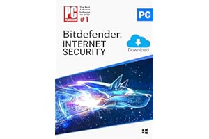 Bitdefender Internet Security 2024 | 3 Devices | 1 Year Subscription | PC | Activation Code by Email