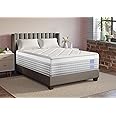 LOOM & NEEDLES 84x72x12 Inches King Size Mattress | Hybrid Latex Pocket Spring Mattress | Zero Gravity Partner Disturbance | 5 Zoned Euro Top 7 Layer Medium Firm Memory Gel Foam Eurotop Mattresses