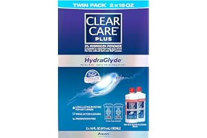 CLEAR CARE Hydraglyde Disinfecting Solution Twin Pack - 16oz