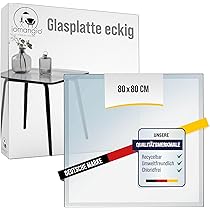 ESG Glas Tischplatte Nach Maß - Individuelle Sicherheitsglasplatte In Bronze, 8mm Stärke