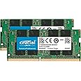 Crucial CT2K8G4SFS8266 16Go Kit (8Go x2) (DDR4, 2666 MT/s, PC4-21300, Single Rank x8, SODIMM, 260-Pin) Mémoire
