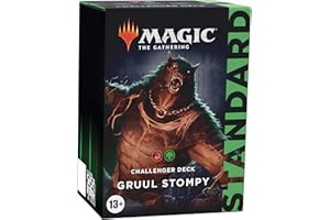 Magic The Gathering Challenger Deck 2022 de – Gruul Stompy (Rojo-Verde - Versión en Inglés)