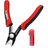 Seitenschneider, KAIWEETS 2-in-1 Schneidezange und Abisolierzange, Präzisionszange Electronics für Kleinstarbeiten und Platin