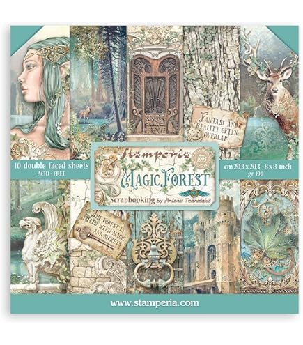 Stamperia - Die Cuts Trasparente - Savana