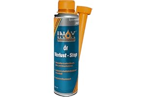 INOX-LIQUIDSYSTEMS INOX® Öl Verlust Stop Additiv, 250 ml - Öl-Zusatz verhindert Ölleck im Motor, für alle KFZ Motoren