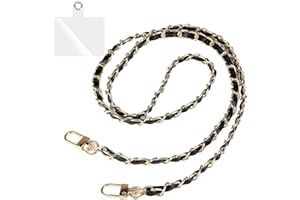 Ownkim Universal Mobile Phone Chain Universal Handykette und Handtaschengurt aus Mikrofaserleder und Metall - Stilvoller und Praktischer Schulterriemen für Taschen und Smartphone-Hüllen