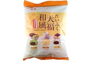 Royal Family Mixed Mochi (Matcha, Milk & Red Bean Mochi) 250g …