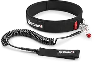 ‎GOOSEHILL Goosehill SUP Waist Leash, Sicherheits Taille Gurt Mit Schnellverschluss Für Aufblasbares Stand up Paddling Borad, Longboards, Kajak