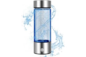 Vätevattenflaska, Bärbar Vätevattengenerator, USB Uppladdningsbar Vätevattenjonisator Hälsokopp för Hemresor