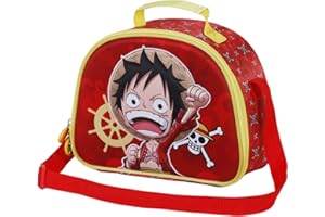 KARACTERMANIA One Piece Luffy-Sac à Goûter 3D, Rouge