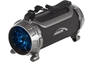 Audiocore AC890 Bazooka głośnik Bluetooth 100 W 2000 mAh radio FM odtwarzacz MP3 microSD akumulator przenośny Bazooka oświetlenie LED