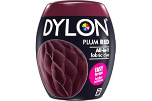 Dylon - Teinture Textile pour Machine à Laver, Rouge Prune, 350 g
