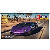 SHADOW STOR En150cm Boy95cm Projection Screen Wall Hanger Portable New Smart Fabric Lightproof 4k-8k