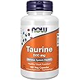 NOW Foods Taurine 500mg, 100 Capsules