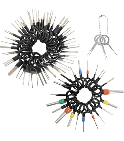 Kit Estrazione Pin JRready ST5352-01 - 26 Punte Ricambio, Per Connettori Deutsch, AMP, Molex, JST, Automazione E PC