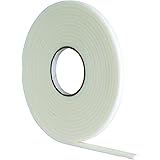 STORMGUARD White 05SR022015MW 15m Self-Adeshive Foam Draught Excluder, L-15 Metres W-7mm H-4mm
