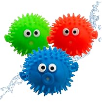 Frisbee D'eau Splash - 3 Pièces En Silicone Super Doux - Disque Volant Pour Piscine, Plage - Jouet Aquatique été