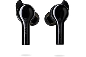 Boompods Bassline GO True Wireless Bluetooth Kopfhörer, kabellose Ohrhörer & Ladebox, bis zu 23 Std. Spielzeit, TWS In-Ear Kopfhörer mit ENC Noise Cancelling Mikrofon, IPX4 Schutz Ear Buds