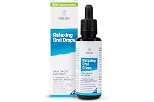 Weleda Relaxing Oral Drops, Mild Symptoms associated with Stress, Promotes Relaxation & Sleep, Avena Sativa, Valerian Root, Homeopathic Medicinal Product, Vegan, 50ml