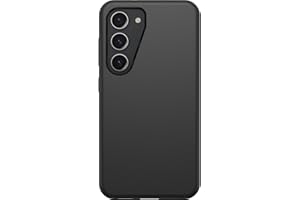 ‎OTTERBOX OtterBox Symmetry Etui do Galaxy S23, Wstrząsoodporny, Potrójnie Przetestowane Zgodnie ze Standardami Wojskowymi, Ochrona Antybakteryjna, Czarne, Bez Opakowania Detalicznego
