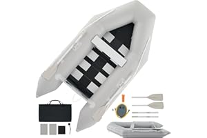 DARTMOOR 2.3m/3m Tender Gommone Gonfiabile per Adulti Tender Gommone per 2/4 Persone Fondo in Lega Alluminio per Pesca Nautica Gioco Compatibile con Motore Fuoribordo (capacità 300 kg /450 kg)