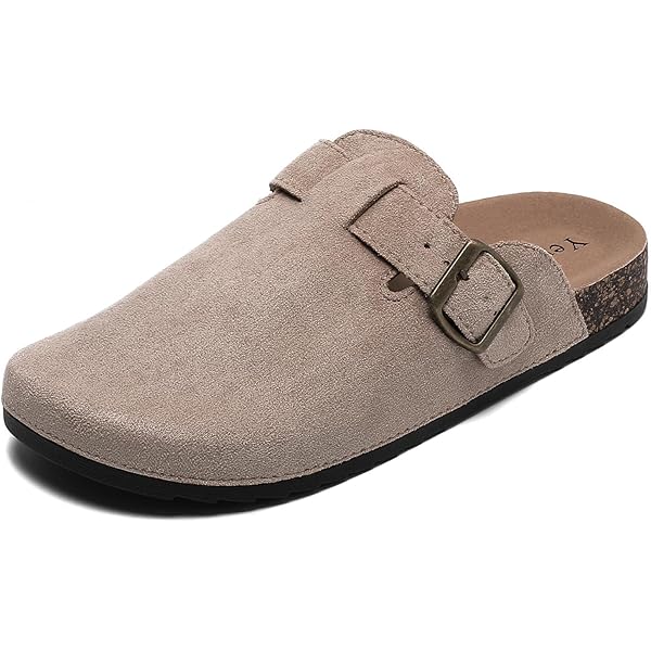 Zoccoli SOUTH BE Uomo - In Pelle Scamosciata, Comodi E Traspiranti, Per Casa E Esterno - Foto 1