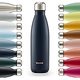 Blumtal Borraccia Termica 500ml in Acciaio, Bottiglia Termos, Caldo e Freddo, Blu Oceano, 500ml
