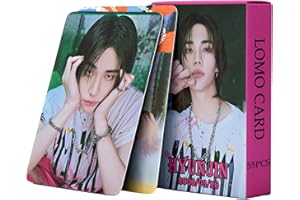 YUTO Cartoline fotografiche per bambini randagi, 55 pezzi, album fotografico per bambini randagi, regalo Kpop, biglietti Lomo, merch per ragazzi e ragazze (HyunJin)