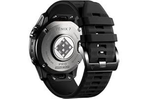 Pasek Laffav kompatybilny z Garmin Fenix 6 Pro/Fenix 6/Fenix 7/Fenix 7 Pro/Fenix 5/5 Plus, silikonowy zamiennik QuickFit 22 mm do Garmin Instinct/Approach S60/S62/Garmin Forerunner 945/935,Czarny