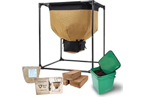 WormBag Wurmkomposter Set > 150L Wurmfarm + Wurmkiste Würmer + Kompoststarter Set