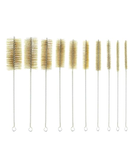 Brosses De Ramonage Cheminée 3Pcs Brosses De Chaudière Goupillon Pour