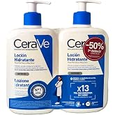 Cerave Moisturizing Lotion Normal and Dry Skin Duo 2 x 16 fl oz | 3 Essential Ceramides, Acc. hyaluronic