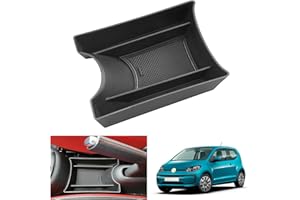 GAFAT V W UP GTI/Seat MII/Skodα Citigo 2013-2023 Centre Console Storage Box, Organiser Tray Glove Box Bottom Centre Console, Compatible with VW UP Accessories