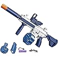 Electric Water Gun, Water Guns for Adults Kids, Double Magazine 370CC+120CC Large Capacity Water Gun, Up to 25 FT Long Range, Pool, Beach, Outdoor Activities