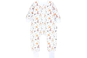 TupTam Saco de Dormir Bebé – Saco Dormir Bebé con Piernas, 2.5 TOG, Algodón OEKO-TEX