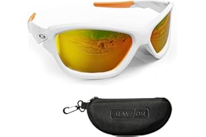 RayZor Running Sunglasses for Men & Women - Women & Mens Sunglasses - UV400 Protection - Anti Glare - Sports Sunglasses - Fishing Glasses - Cycling Sunglasses - Cricket Sunglasses - Sunglasses Mens