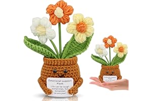 Huanmin Pocket Hug Dimenticare-Me-Fiori Regali - Patata positiva Tedesca, Regalo Mutmacher, Buon Miglioramento Regalo, Inizio della Scuola (3 Piccoli Fiori)