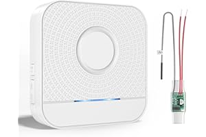 ‎BITIWEND BITIWEND Funksignal Weiterleitung für Gegensprechanlage Klingelanlagen Türklingel und Gong Funk Erweiterung Set Funkkonverter 3-24V AC/DC mit Empfänger 0-110dB