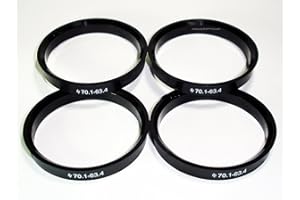 Centradores 4 LLANTA 70.1-63.4 Aros para Llantas AEZ ATS DEZENT DOTZ Enzo MIM R3