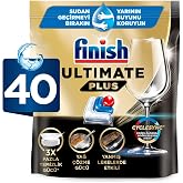 Finish Ultimate Plus 40 Kaps&uuml;l Bulaşık Makinesi Deterjanı Tableti (1 x 40 Kaps&uuml;l)