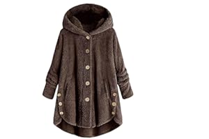 SCBFDI Coats for Women Uk Plus Size, Bomber Jacket Women Street Style Oversized Long Sleeve Shell Jacket Ladies Beach Holiday Button Coat Coloured Regular Hooded